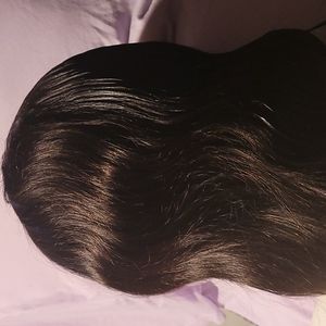 Virgin hair 14" Body Wave Headband Wig. 14"